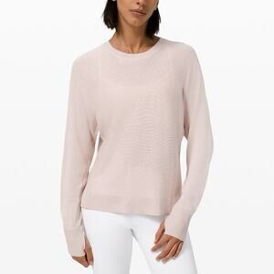 Lululemon Cashlu Pullover Sweater Women’s XS/S Blush Pink